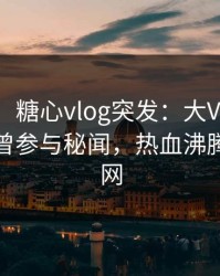 【爆料】糖心vlog突发:大V在今日凌晨被曝曾参与秘闻,热血沸腾席卷全网